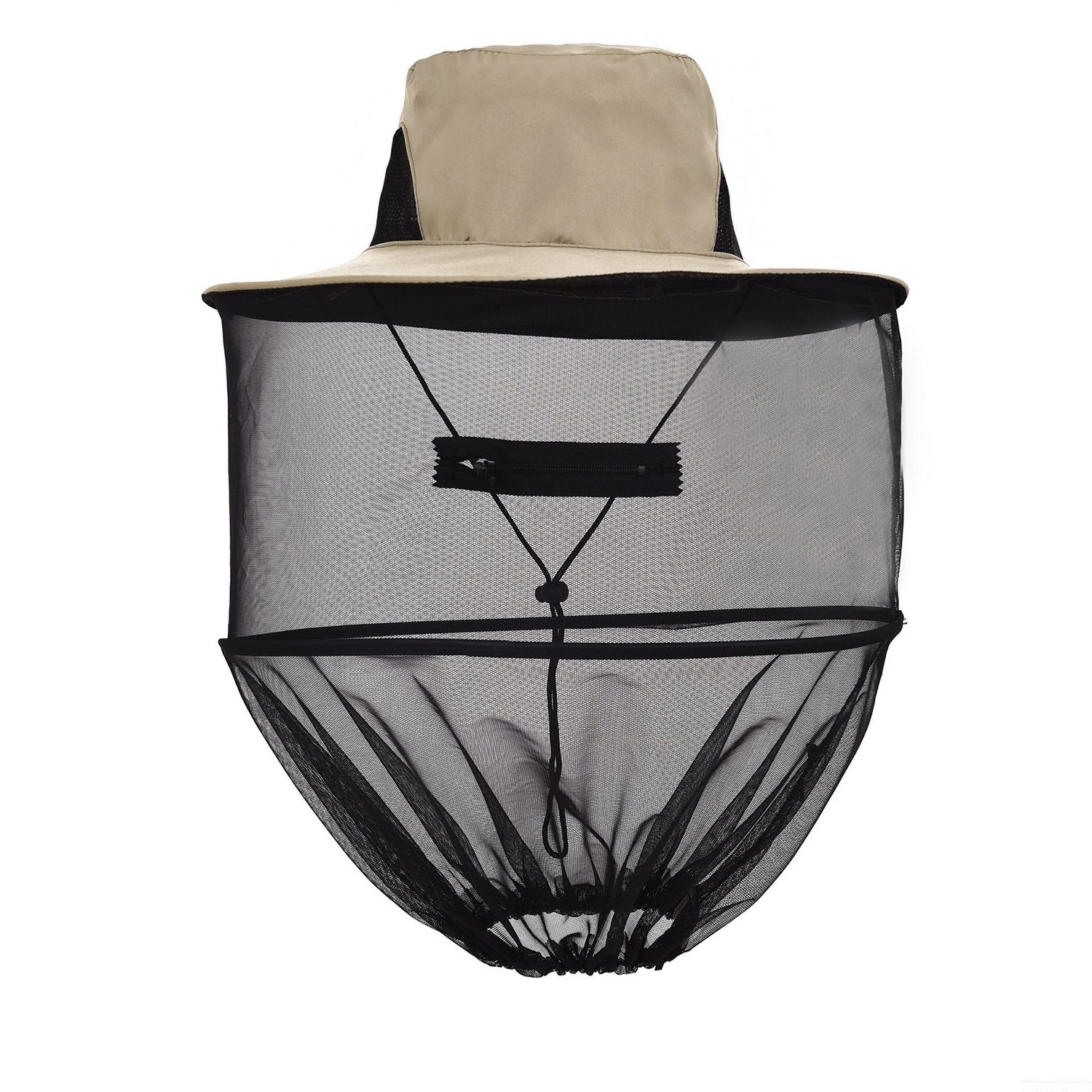 Moonlove Beekeeping Beekeeper Folding Hat Mask Face Mesh Net Anti-mosquito Fishing and Camping Fly Netting Headwear Mosquito Hat with Net Mesh Bee Bug Insect Mask Cap