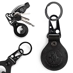 KORDIZ Leather Holder Compatible with Airtag