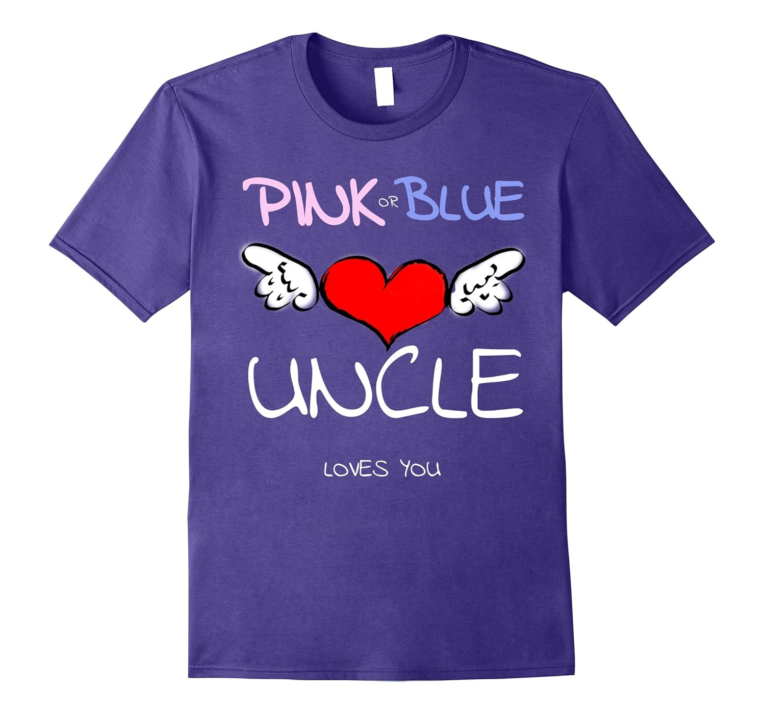 Gender Reveal Party T-Shirt for Uncle Shirt-ANZ