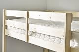 Strictly Beds & Bunks Avalon Short Midi Sleeper Cabin Bed & Mattress view 3