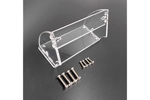 RELAND SUNG Transparent Acrylic Shell for LCD1602 LCD Screen with Screw/Nut LCD1602 Shell Case Holder (no with 1602 LCD)