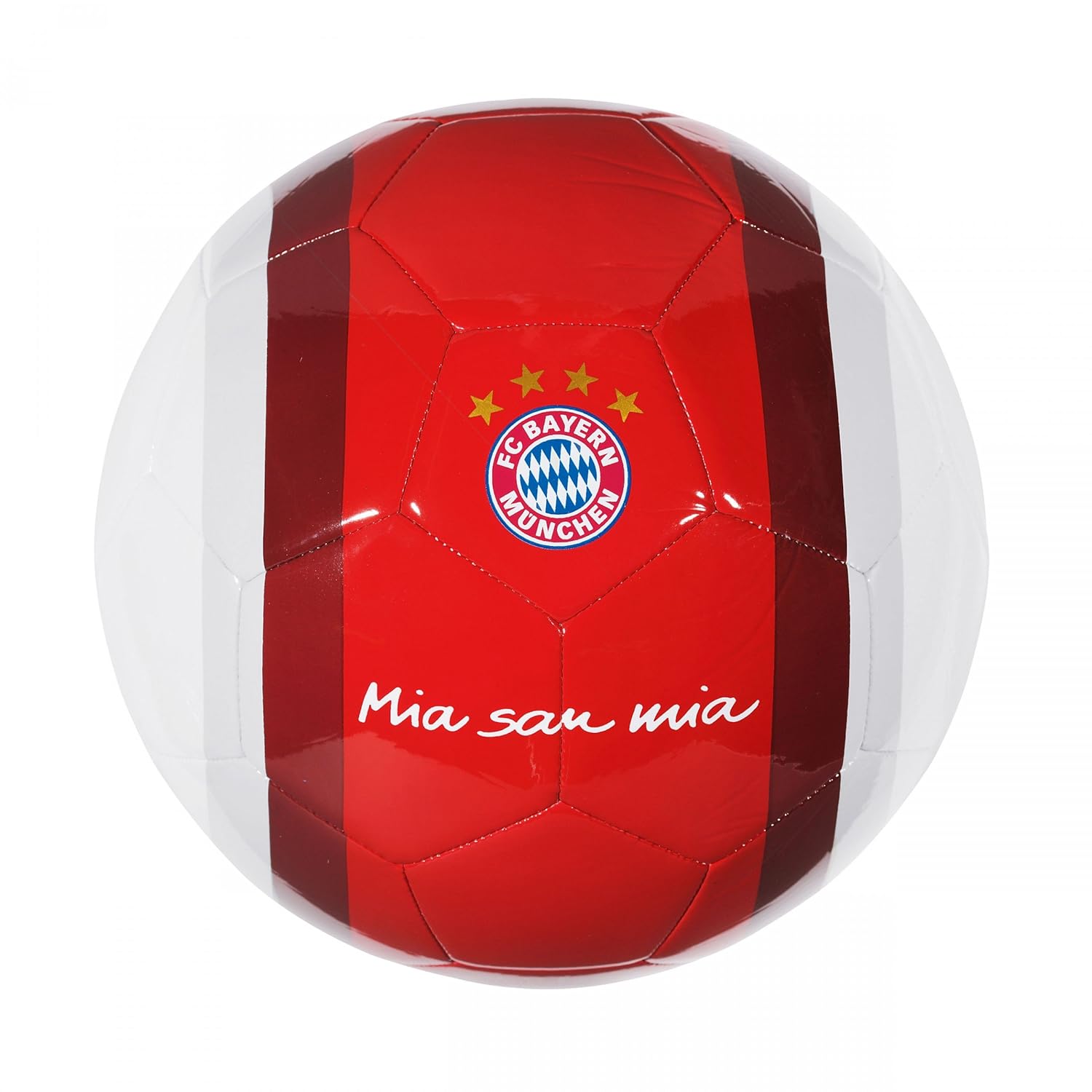 Pelota de fútbol del Bayern de Múnich, Mia san mia, rojo/blanco ...