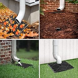 Rain Gutter Downspout Extensions Flexible, Catch