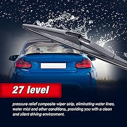 3 Wipers 22"/20"/10" Front Windshield Wiper Blades