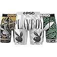 PSD Men's Playboy Boxer Briefs - Breathable and Supportive Men's Underwear with Moisture-Wicking Fabric
