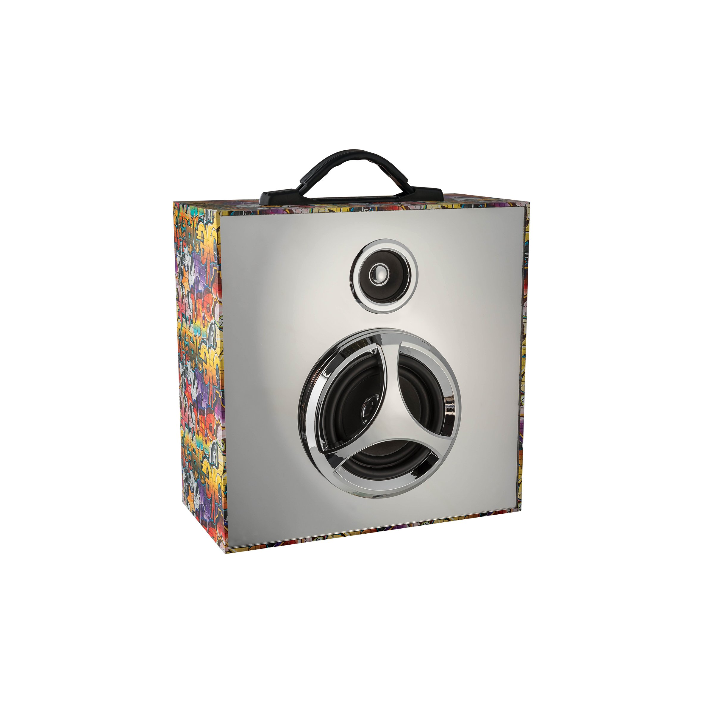 Jivo JI-2036 Infinity Pulse Bluetooth Speaker with Mirrored LED Display