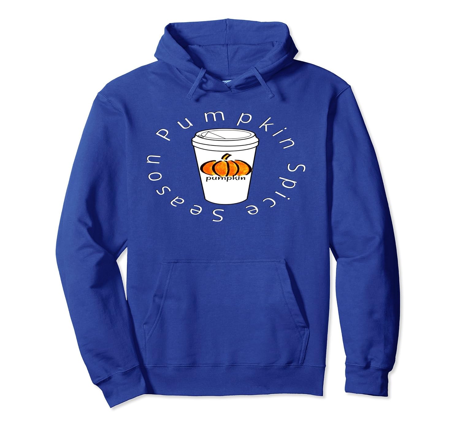 Pumpkin Spice Hoodie, Autumn / Fall Season Latte Coffee-Rose