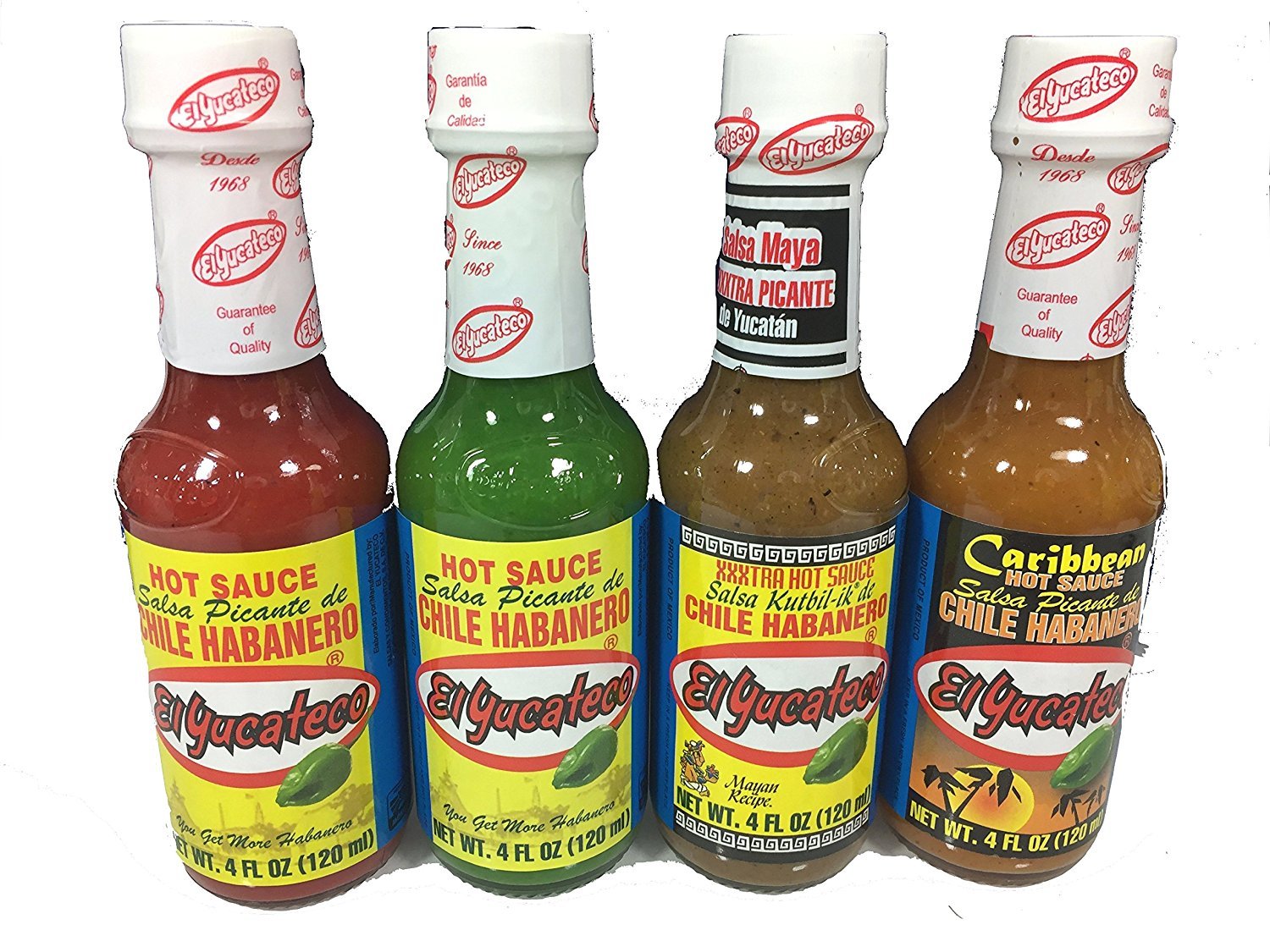 El Yucateco Black Label Reserve Hot Sauce, 4 Ounce Grocery & Gourmet Food