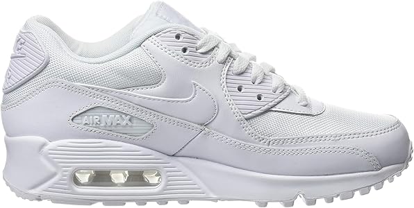 nike air max 90 white leather mens