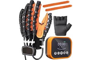 GXXZDN Rehabilitation Robot Gloves Upgrade Hemiplegia Hand Stroke Recovery Equipment with USB Chargeable and Strength Adjustment