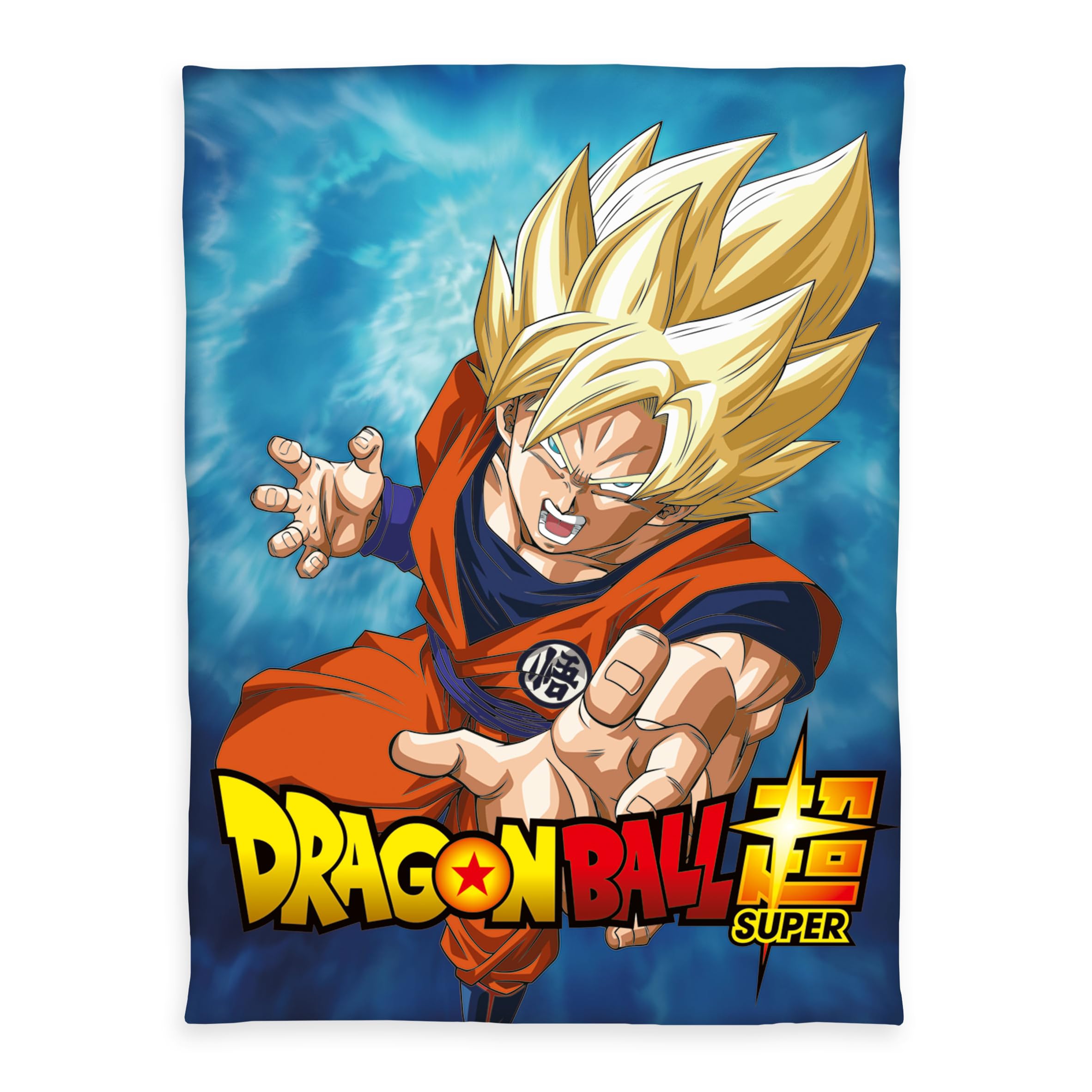 Herding Dragonball Super Wellsoft Fleece Blanket 150 x 200 cm Polyester