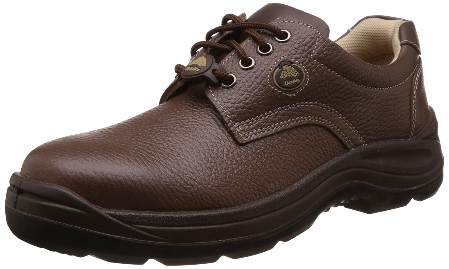 Bata SPIRIT_CLASSY_8 Industrials Safety Shoes, Brown, Size 8 Amazon.in