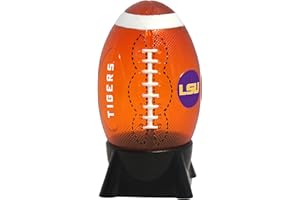 BOELTER BRANDS NCAA Night Light, Football Shaped, Brown