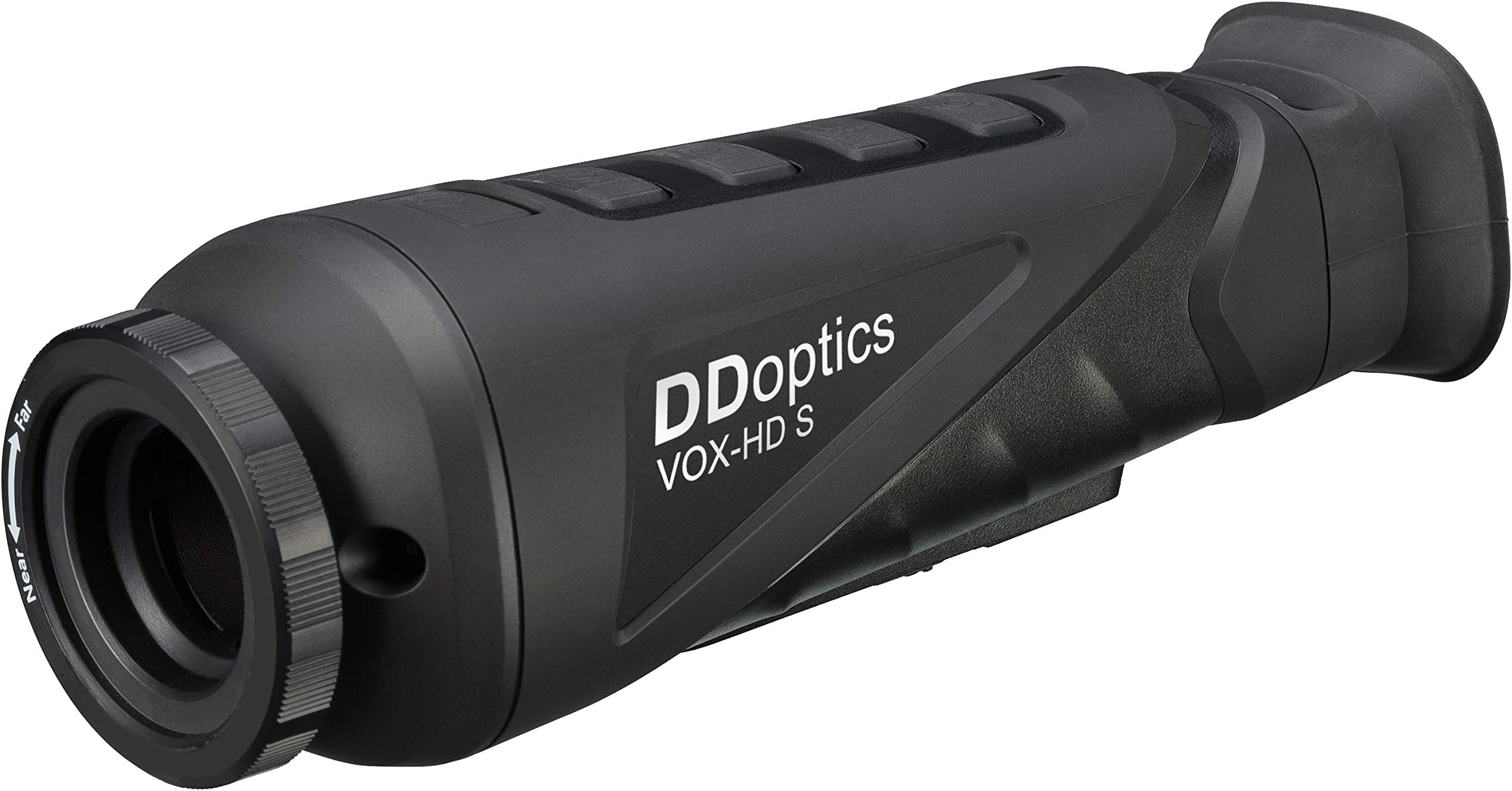 Ddoptics Thermal Imaging Camera Night Falcon VOX-HD S 2.5 x 4x Digital with 1024 x 768 HD OLED Display, Wifi Hotspot, GPS and Picture and Video Recording on SD Card