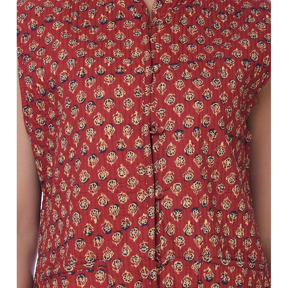 casual quilted cotton jacket printed jacket quilted reversible jacket red and black