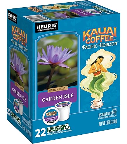 Amazon.com : Kauai Coffee Garden Isle Medium Variation 32 Count