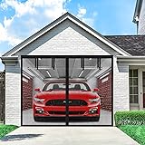 Single Garage Door Screen Kit, UUP 9x7Ft Magnetic