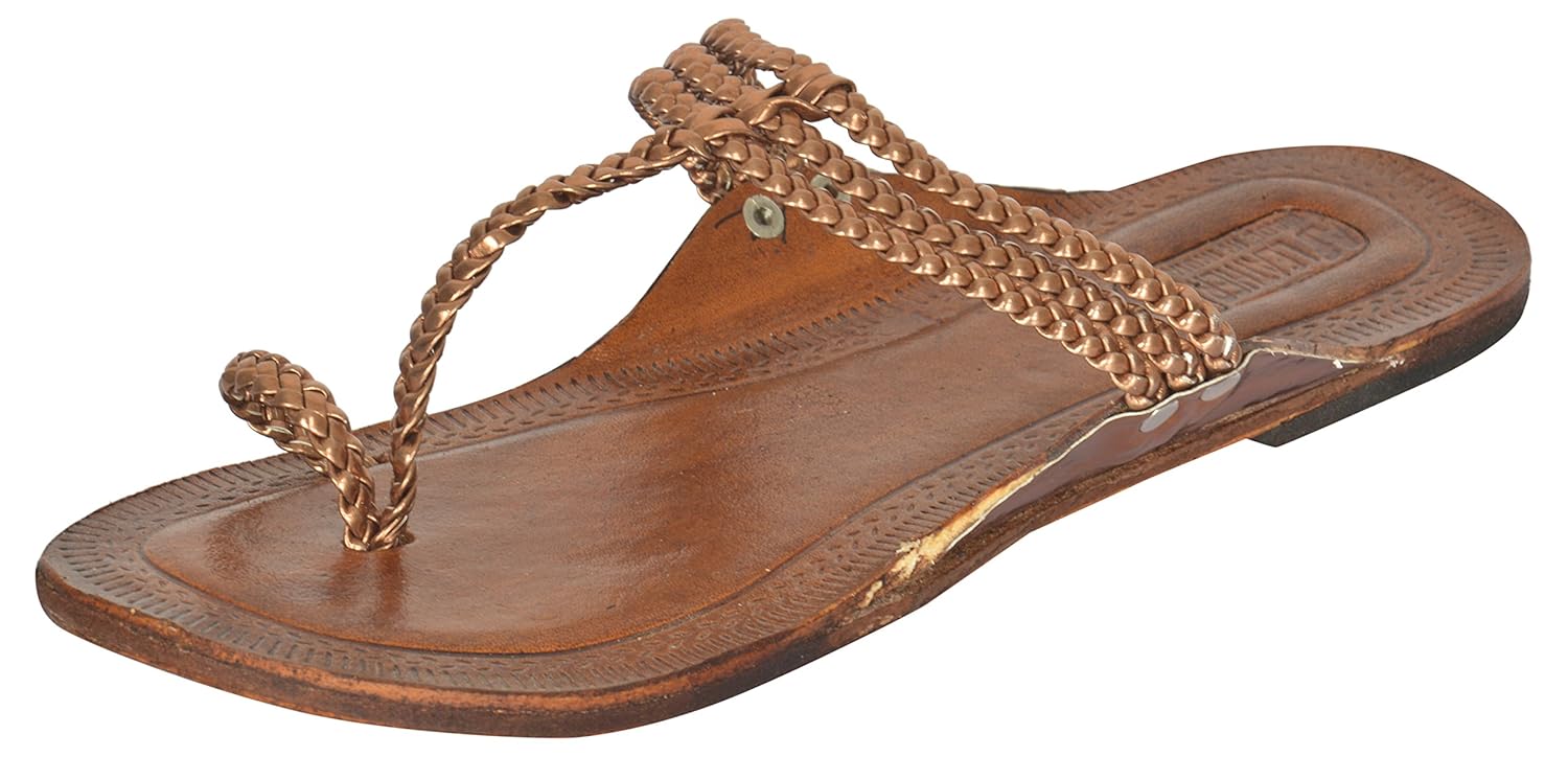 royal collection women's leather kolhapuris