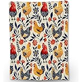 Ti Caldi Chicken Rooster Blanket | Soft Warm Fuzzy Lightweight Flannel Throw Blanket Perfect for Couch, Bed, Decor, Travel & Outdoor Use, Cozy Blankets for Adults Kids Women Girls 60×50 in