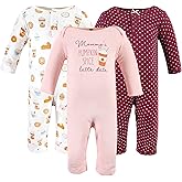 Hudson Baby Girls Unisex Cotton Coveralls, Pumpkin Spice Date, 6-9 Months, Pumpkin Spice Date, 6-9 Months US