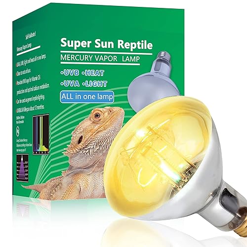 mercury vapor lamp uva reptile bulb