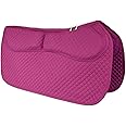 ECP Equine Comfort Products Thermoregulating Therapeutic Sturdy Support Western Saddle Pad with Adjustable Memory Foam