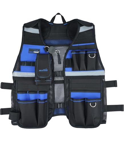 Snickers Workwear Allround Work Tool Vest, L (U4250L), Black
