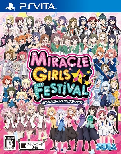Amazon Com Miracle Girls Festival Sega Ps Vita Japanese Game Video Games