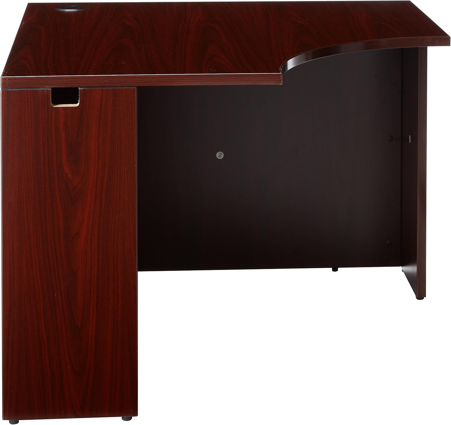 Lorell LLR69918 69000 Series Corner Desk, Mahogany: Home & Kitchen