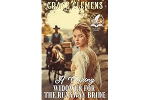 A Caring Widower for the Runaway Bride: An Inspirational Romance Novel (Hearts of the Untamed West)
