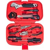 Stalwart Household Hand Tools Kit, 9-Piece