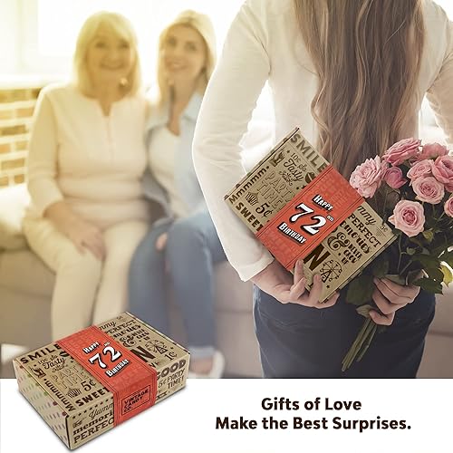 VINTAGE CANDY 72nd BIRTHDAY RETRO CANDY GIFT BASKET 1952