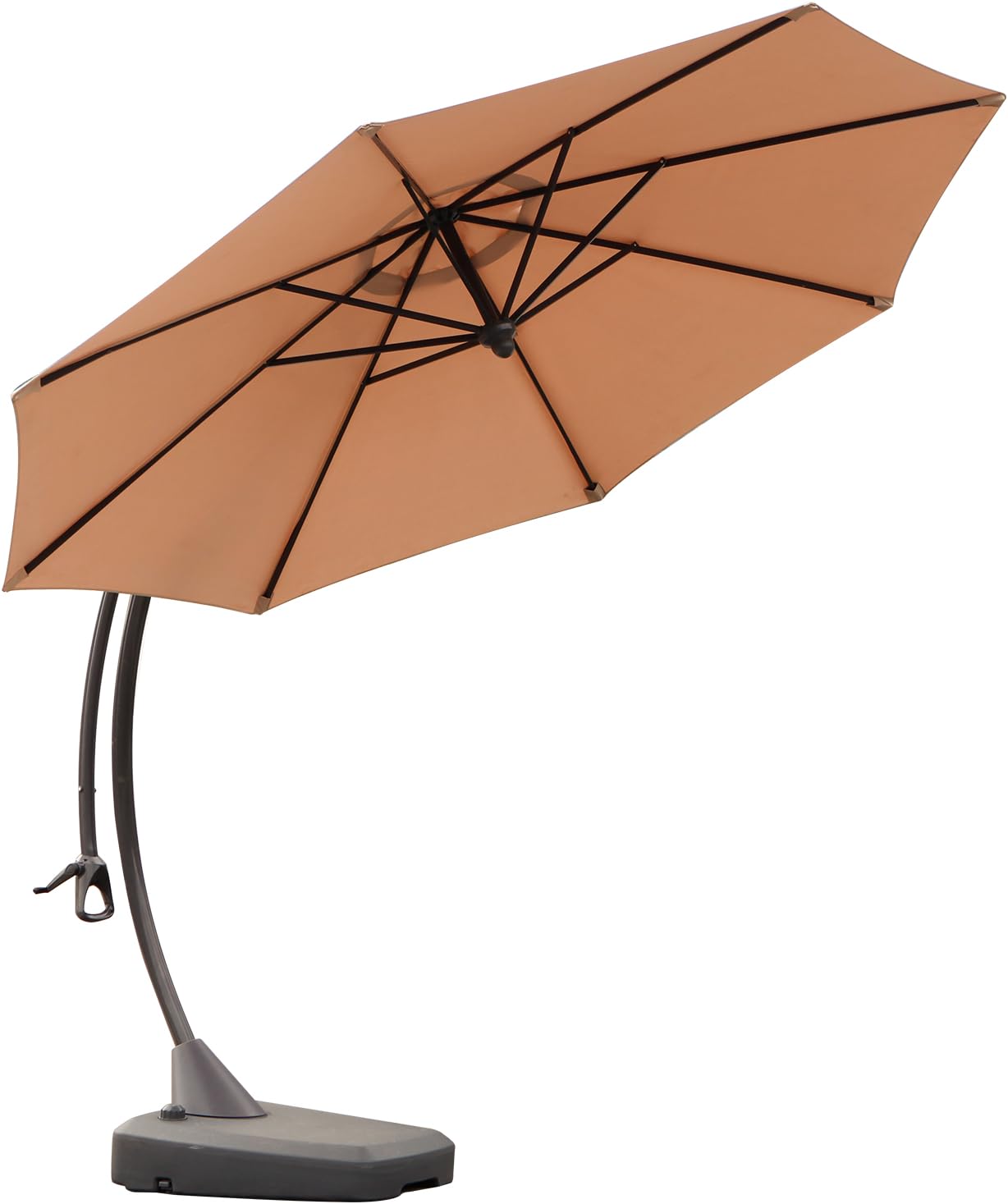 grand patio napoli offset umbrella instructions 11 FT 12 FT Cantilever Patio with Base, Round Lar GRANDPATIO GRAND PATIO 10x13 FT Rectangular