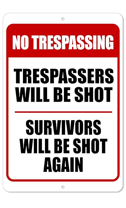 Trespassers Will Be Shot Survivors Will Be Shot Again