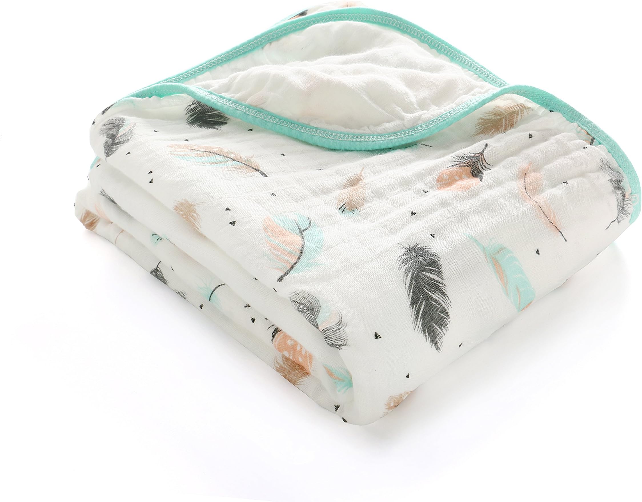 Lat Lee and Town Muslin Baby Blanket