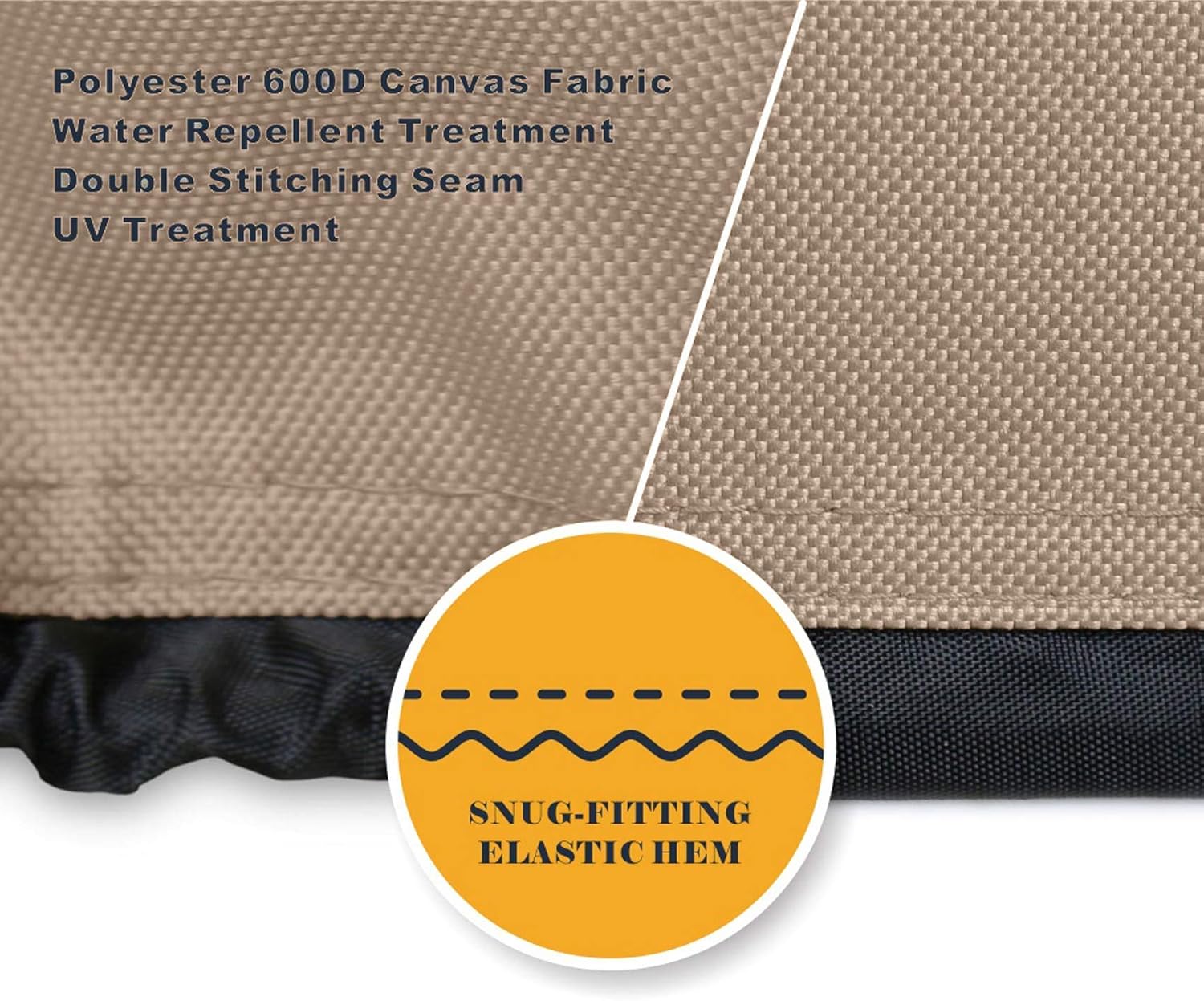ULTCOVER Waterproof Patio Chair Cover – Outdoor Lounge Deep Seat Single Chair Cover 4 Pack Fits Up to 28L x 30W x 32H inches : Garden & Outdoor