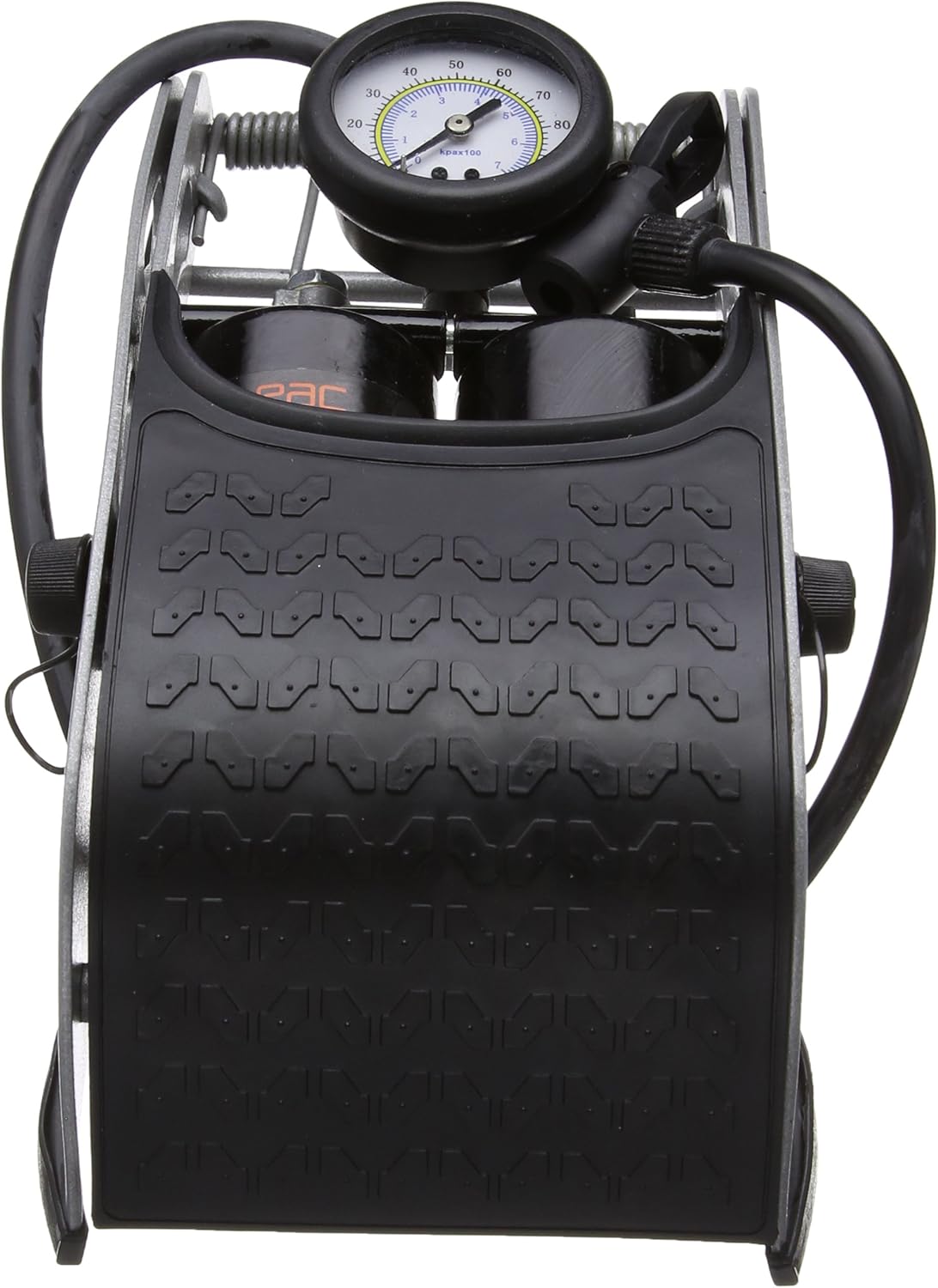 RAC N902E Heavy Duty Double Barrel Foot Pump Amazon.co.uk Car & Motorbike