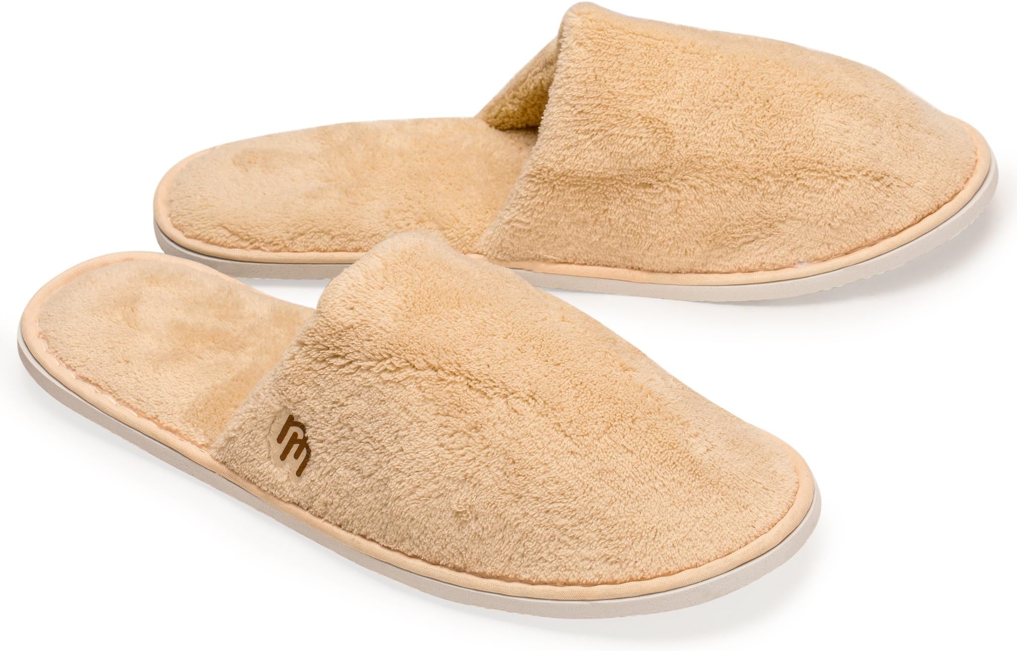 Nicely Neat 12pk Closed Toe Coral Fleece Slipper