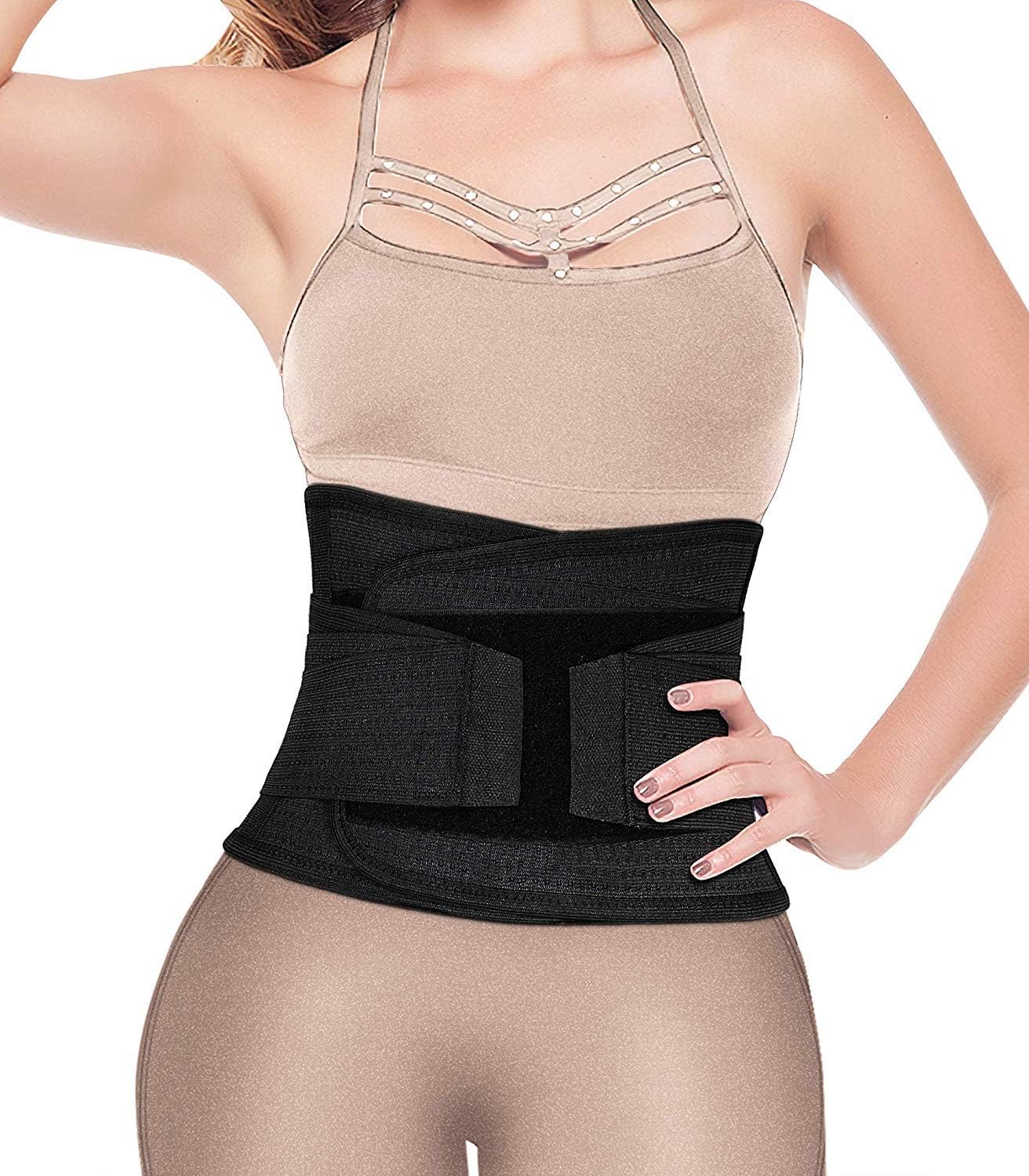DeepTwist Women Waist Trainer Belt Hourglass Body Shaper Slimming Workout Cincher Weight Loss