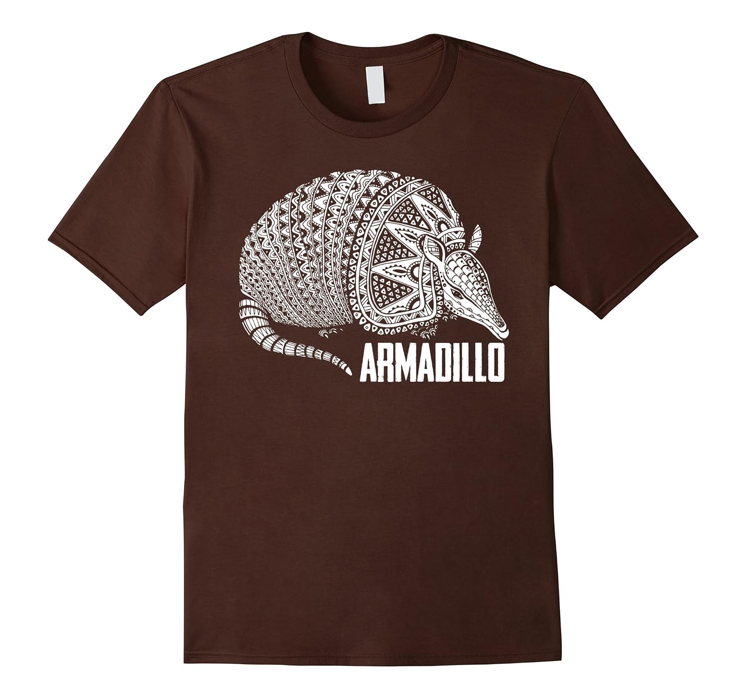 T-shirt Homme Manches Longues Animal World - Motif Aquarelle Armadillo éclaboussures - Neuf étiqueté
