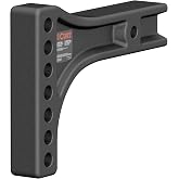 CURT 17131 Replacement Weight Distribution Hitch Shank, 2-1/2-Inch Receiver, 2-Inch Drop, 6-Inch Rise