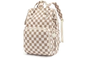 Dezcrab Baby Diaper Bag Backpack for Mom, Large Capacity Travel Nappy Bag for Boys & Girls with Stroller Straps