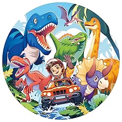 TALGIC Dinosaur Puzzles for Kids Ages
