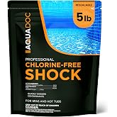 AquaDoc Non Chlorine Hot Tub Shock - Oxygen Based Spa Oxidizer - 5 lb | Enhanced Chlorine Free Shock to Support Bromine And Chlorine - Hot Tub Chemicals Made In USA