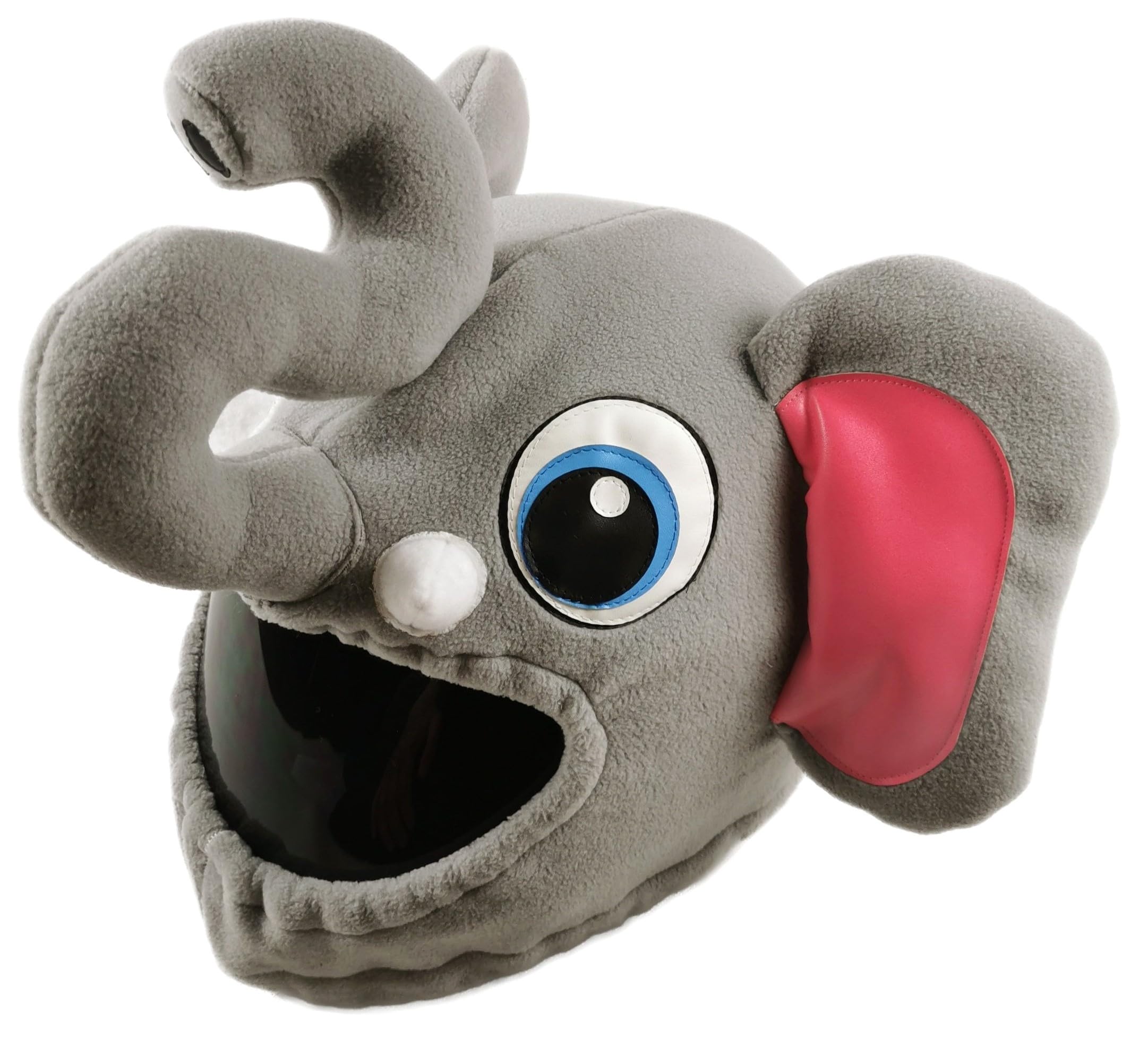 FunnyRiders Motorcycle Helmet Cover - Plush Helmet Cover - Motorcycle Accessories