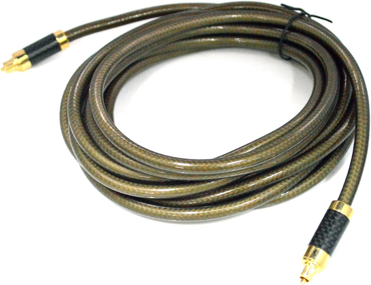 Jeystar TOSLINK Optical Digital Audio Cable For Sky, HDTV, Home Cinema, Amplifiers - 5M/16.4Feet