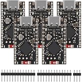 Pro Micro NRF52840 Development Board Wireless Bluetooth Charging Management Module，Nano V2.0 Bluetooth Charging Management Type-C Compatible with Arduino IDE (5pcs)
