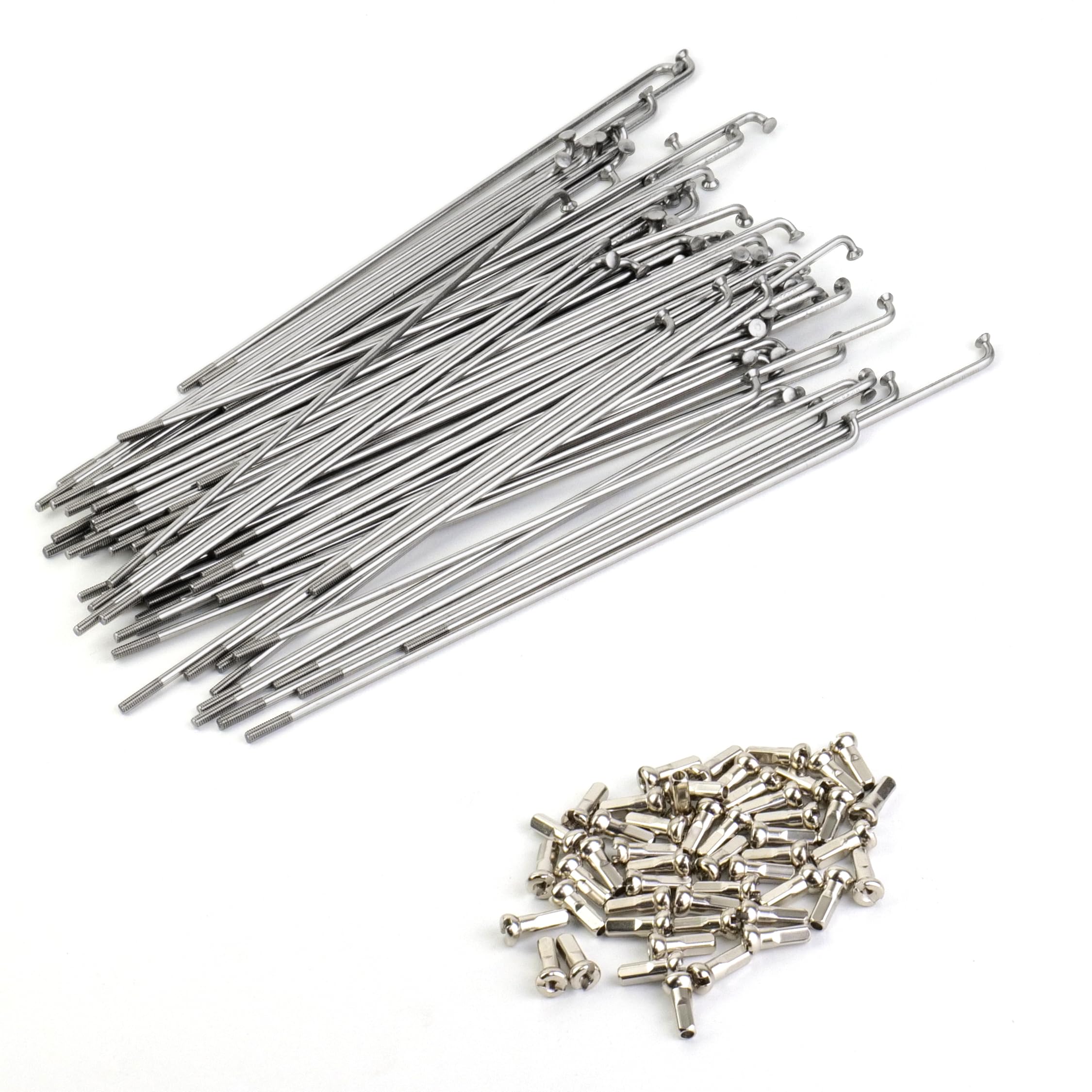 Sapim Leader Plain 14 Gague Spoke, Silver, 248mm