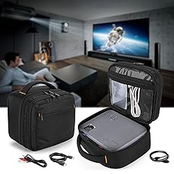 CURMIO Double Layers Projector Case, Mini Projector