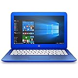 HP Stream 13.3-Inch Laptop (Intel Celeron, 2 GB RAM, 32 GB SSD, Cobalt Blue)